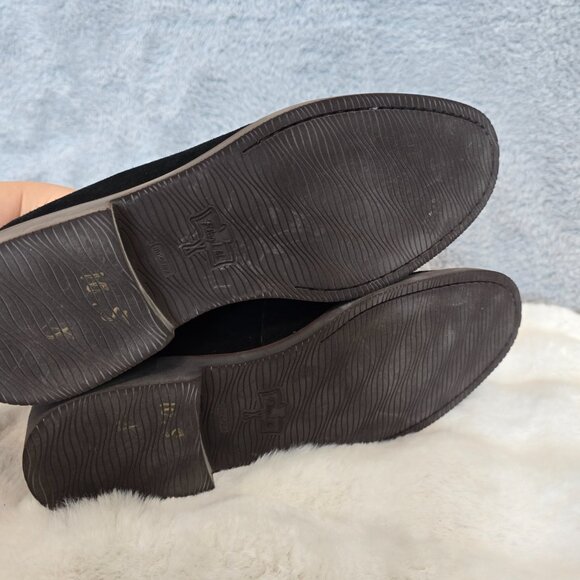 Flag Ltd. Men's Black Suede Penny Loafer NEW Dillard's House Brand Size 10.5 M - Picture 5 of 8